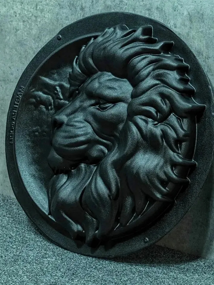 DIY mold for filling the Lion Safari panel
