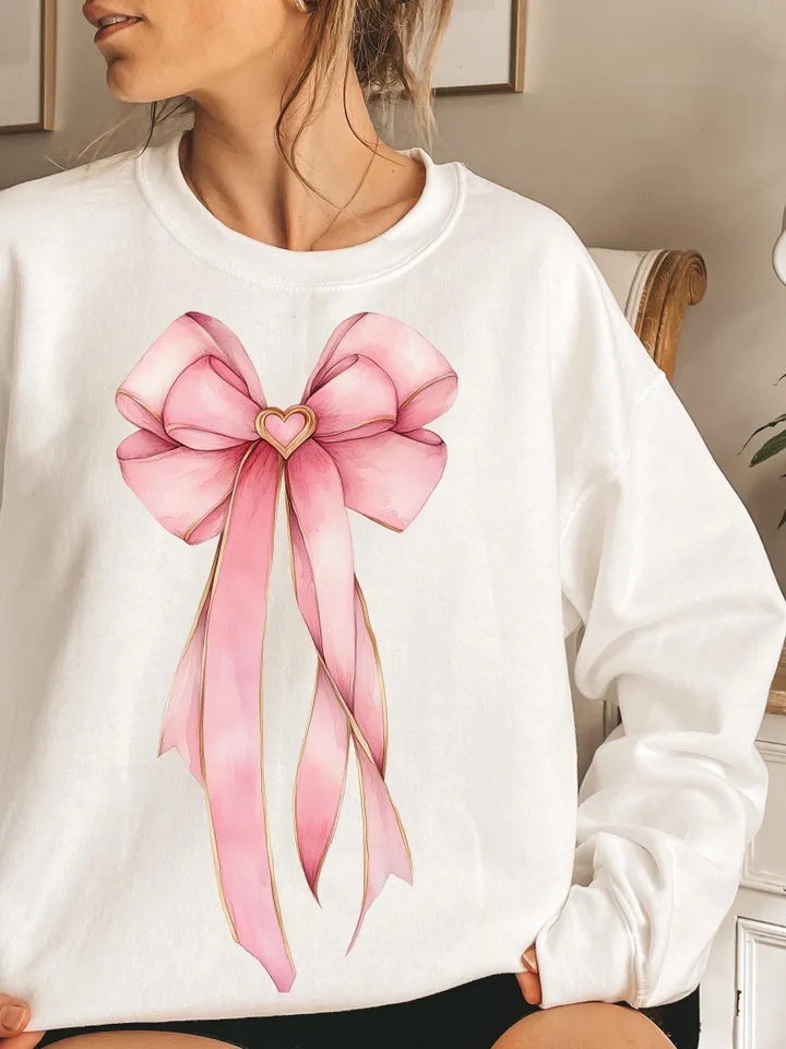 Happy Valentine's Png, Coquette Png, Valentine Png, Pink Coquette Bow Png, Valentine Coquette Png, Valentine's Day png