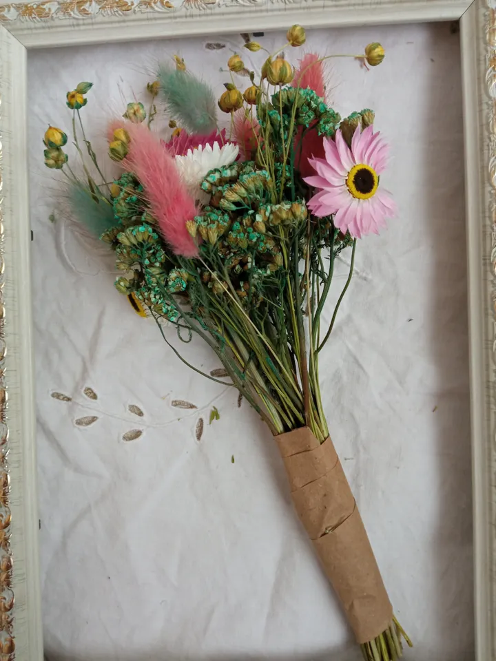 Charming Dried Flower Bouquet. Compliment Bouquet. Mini Bouquet. Gift for Her. Holiday gifts