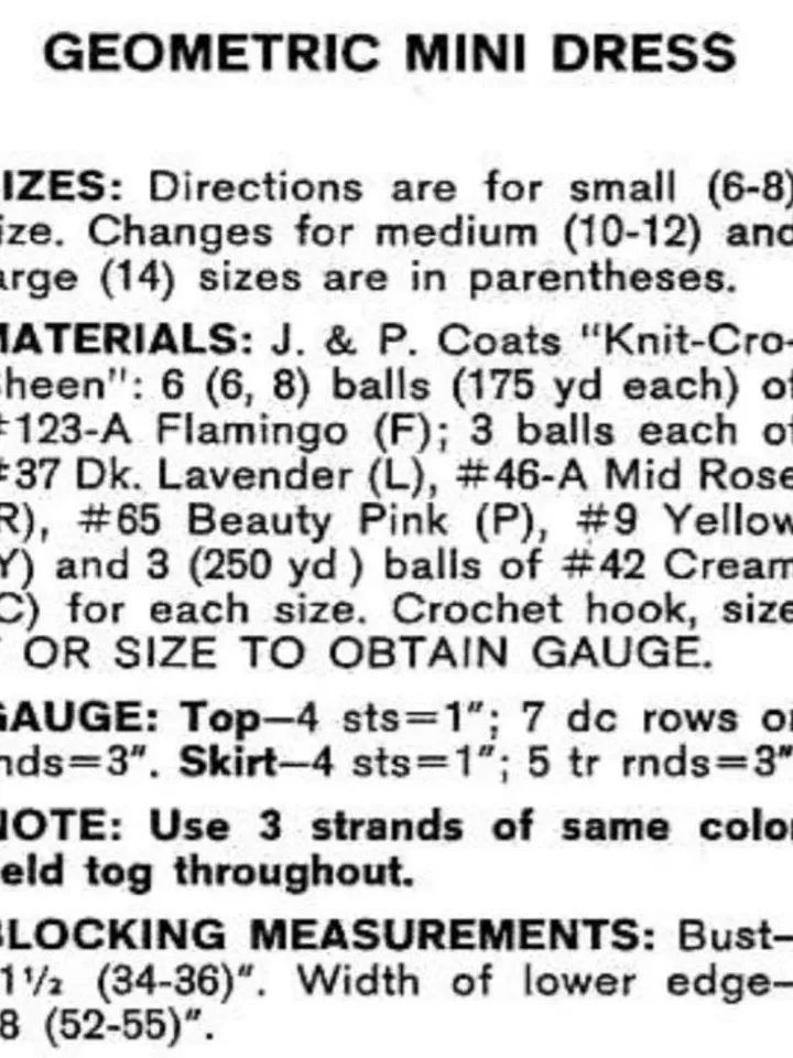 Dress crochet, colored dress, crochet pattern summer dress