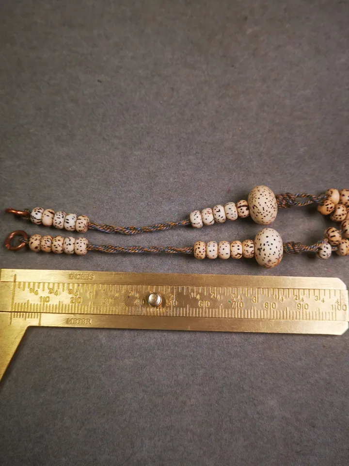 Gandhanra Handmade Tibetan Buddhist Mala Counters,Prayer Bead Counters,Made of Natural Lotus Seed Bodhi Beads