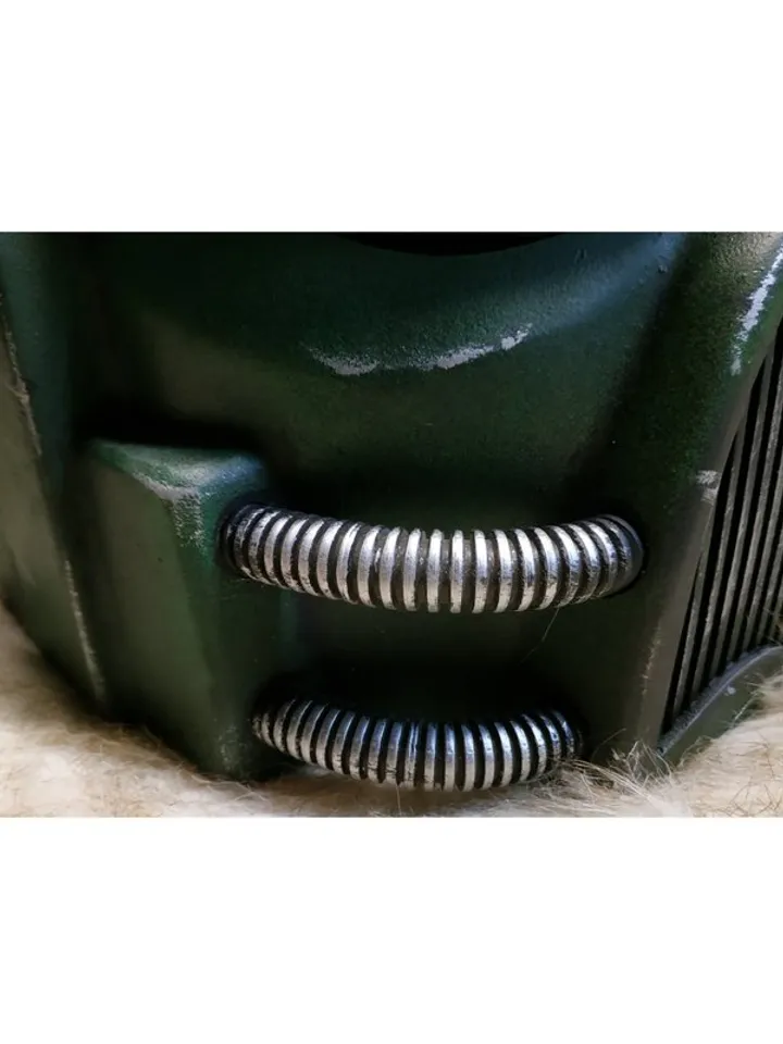 Space Marine - Dark Angel Cosplay - w40k helmet - paintball helmet - LED eyes -