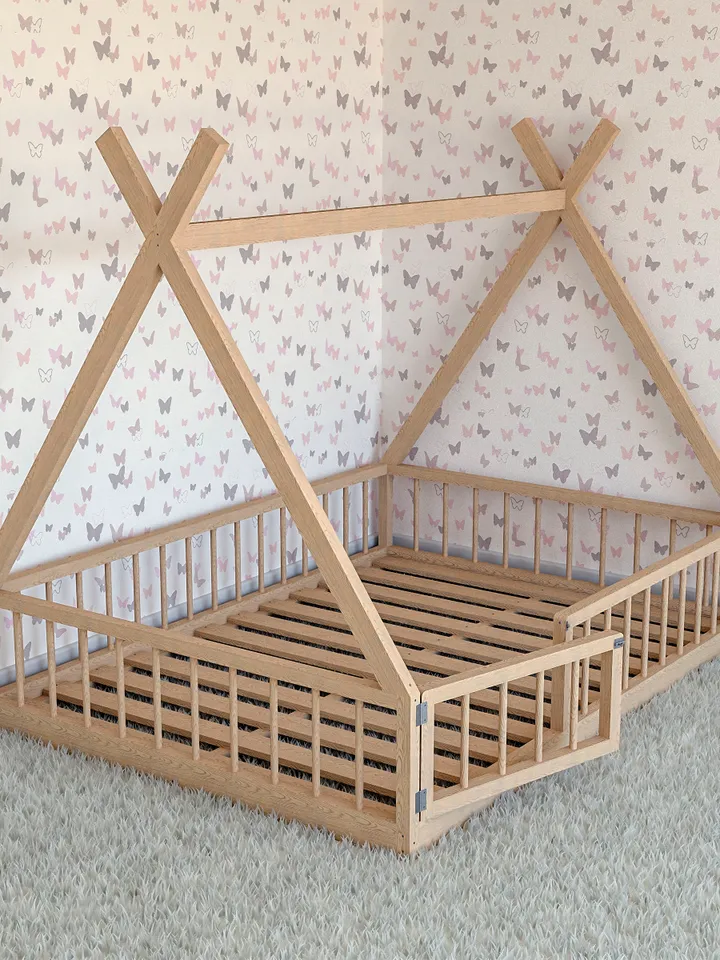 Montessori Floor Bed Plan, Full Size, PDF, DIY