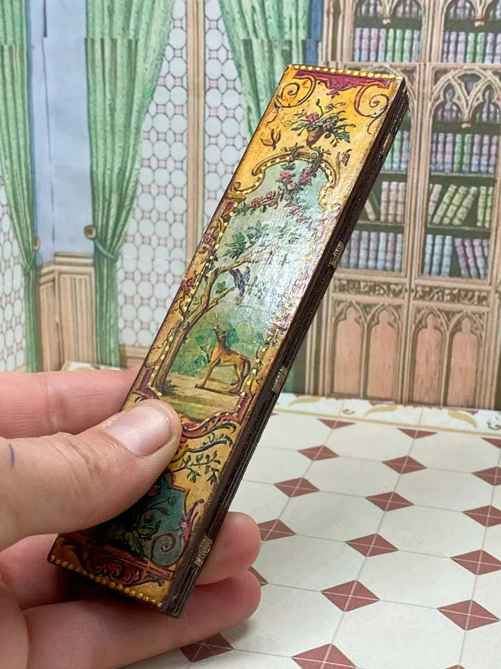 Screen for a dollhouse. 1:12. Doll furniture. Doll accessories.