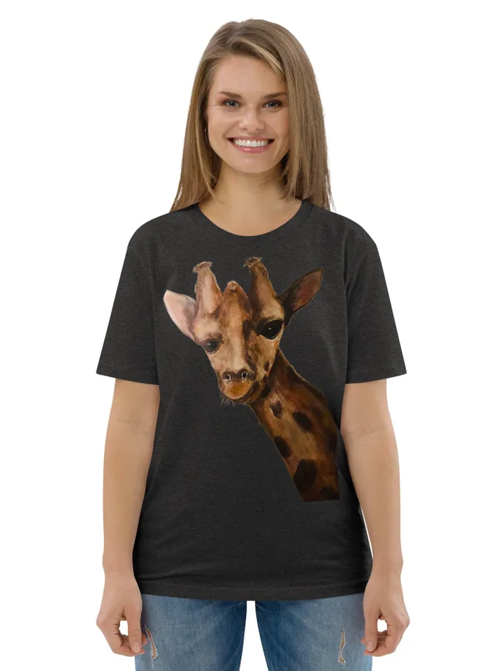 Girrafe Unisex organic cotton t-shirt