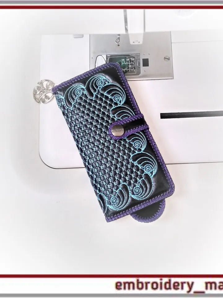 In the hoop embroidery design smartphone case 3.01 x 6.22 by Embroidery Manavi 05