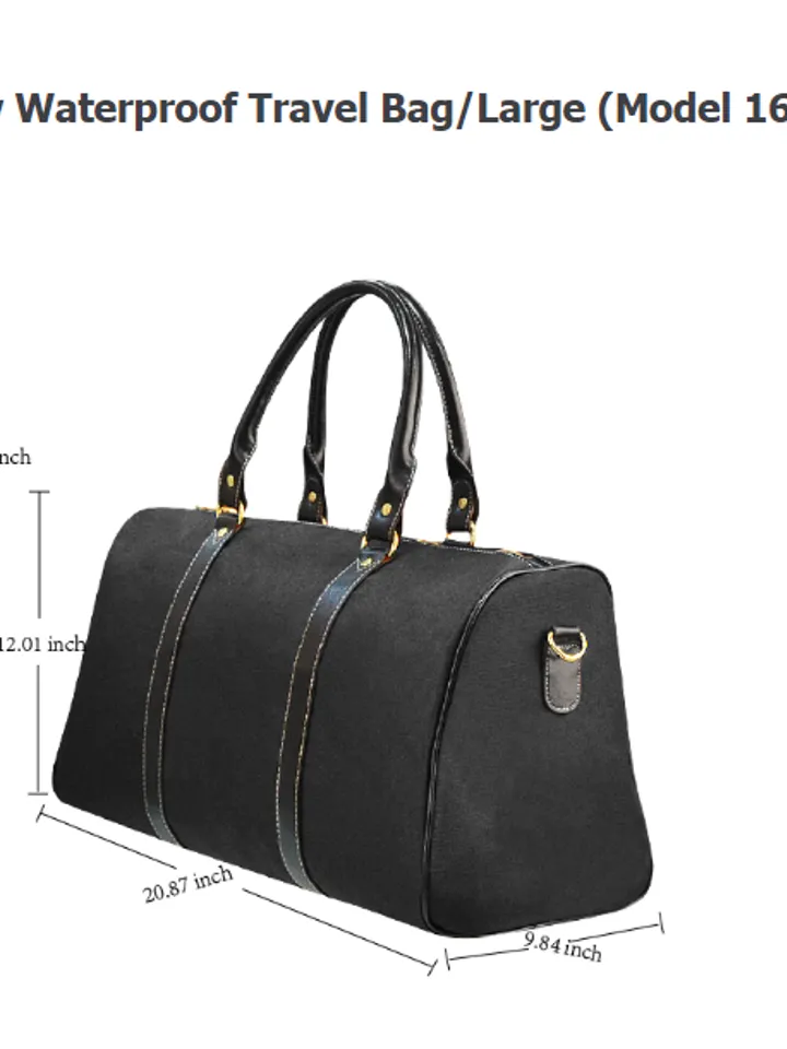Marilyn Monroe Travel Bag, Duffel Bag