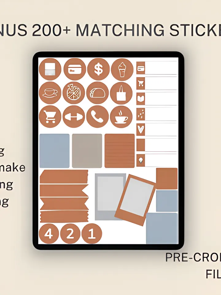 Adhd Digital Planner, Adhd Daily Planner