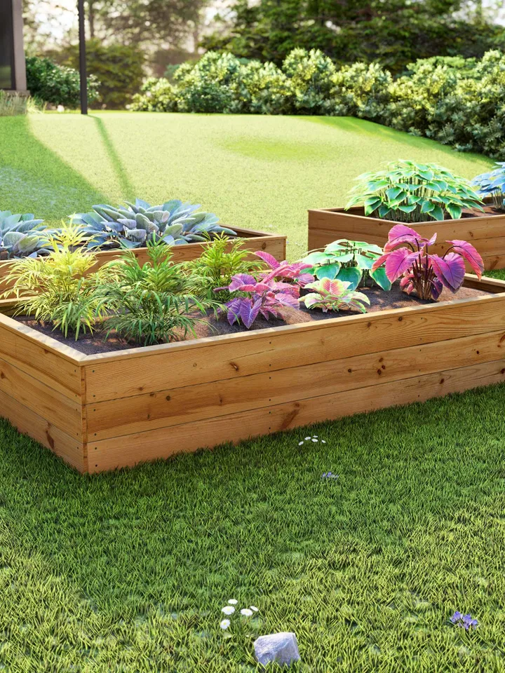 DIY PDF Raised Garden Bed Plans - 4 ft. x 8 ft. Easy Build Guide for Backyard Gardening