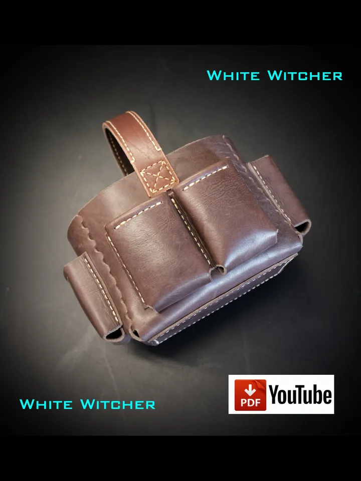 Leather pattern - Tool bag. NS17