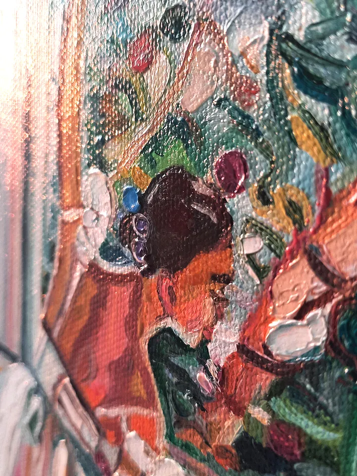 Ballerina Art Painting Original Oil Art
Oil on Canvas