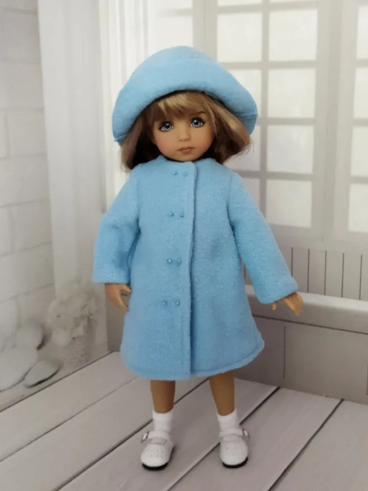 Blu and white set for Little Darling dolls