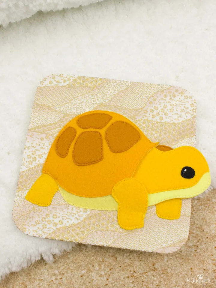Turtle - Felt Applique - Sewing Pattern