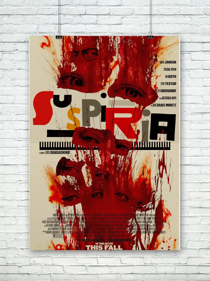 Suspiria movie poster.