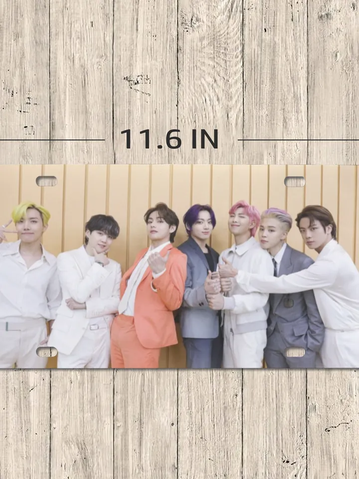 BTS License Plate