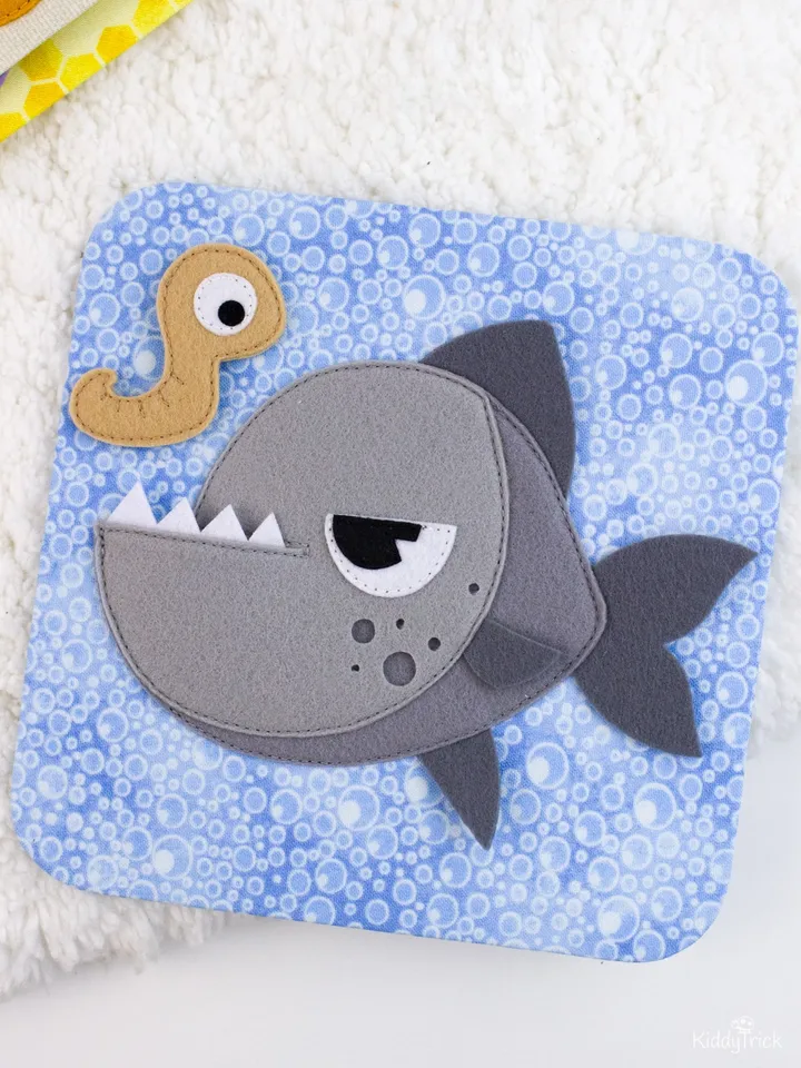 Piranha - Felt Applique - Sewing Pattern