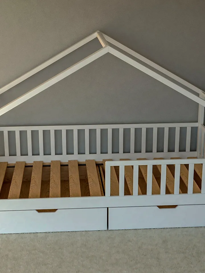 Twin Bed Plan, With Storage, PDF, DIY