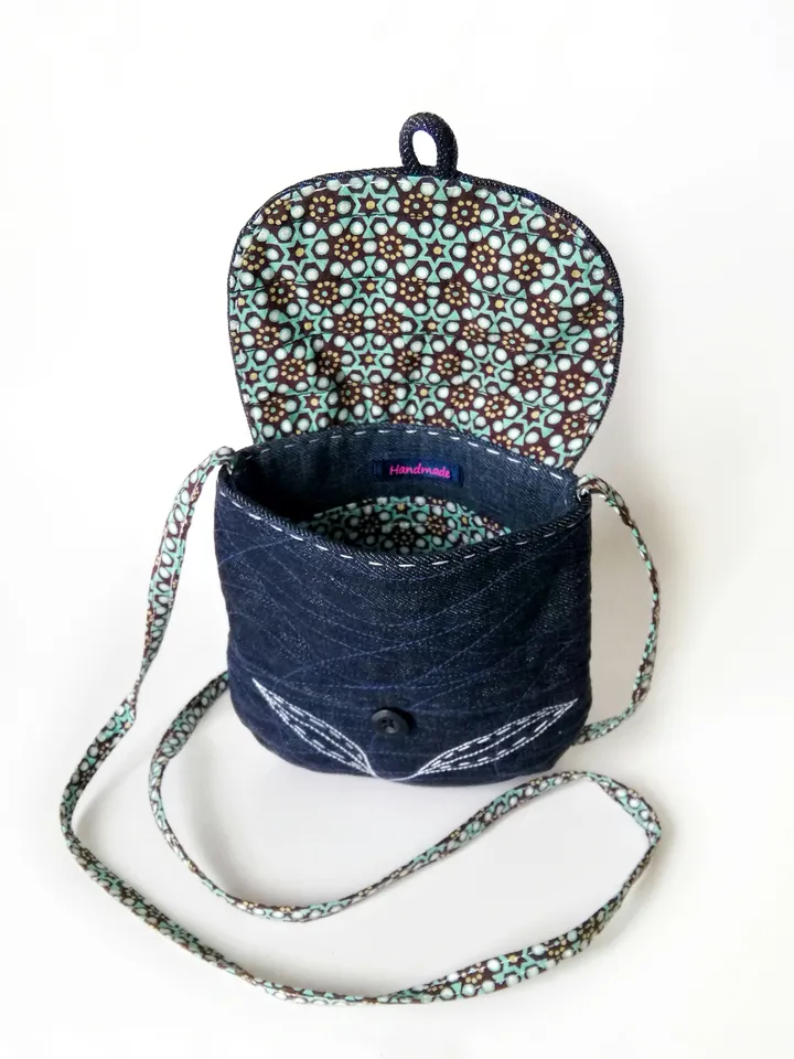 Handmade Mini Hand Embroidered Crossbody Purses for Women - Small Bags with Floral Designs - Unique Accessories for Her. FREE SHIPPING!