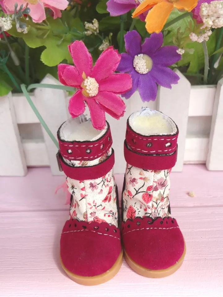 wellie wisher shoes- 5 cm doll shoes - Combined doll shoes - Paola Reina shoes