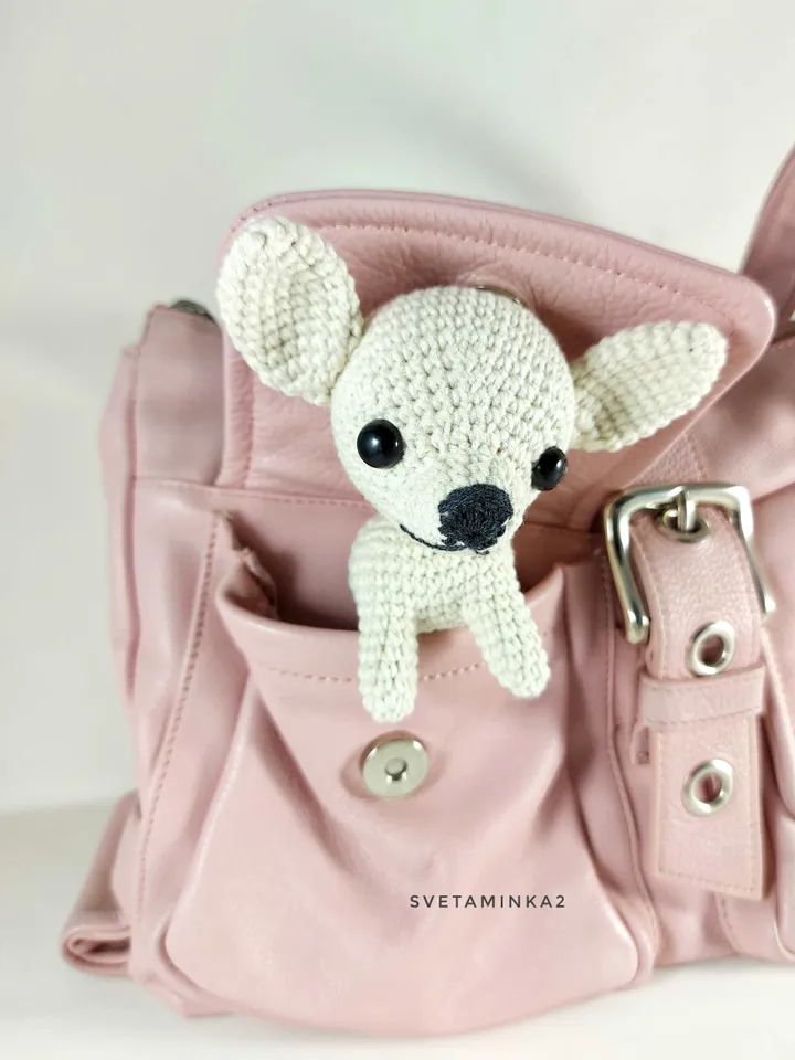 Dog Crochet Pattern Chihuahua. Cat Crochet Pattern Kitten. Amigurumi Puppy. 2 in 1. Digital Download. PDF.