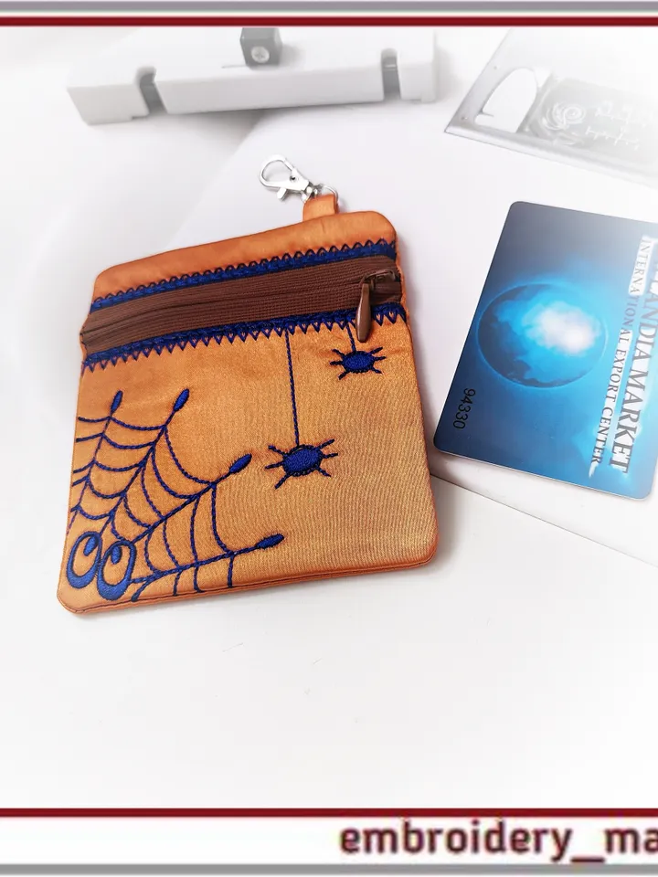 In The Hoop Design cardholder case wallet ITH from Embroidery Manavi 05