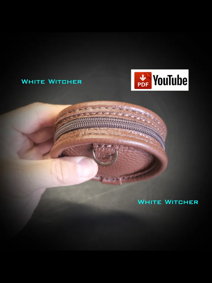 Mini bag - coin purse - leather pattern .BG38