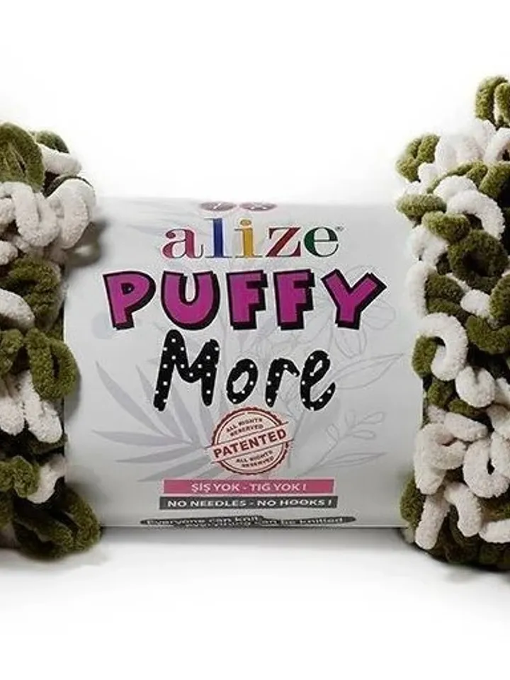 Loop yarn finger knitted Koala blanket pattern PDF