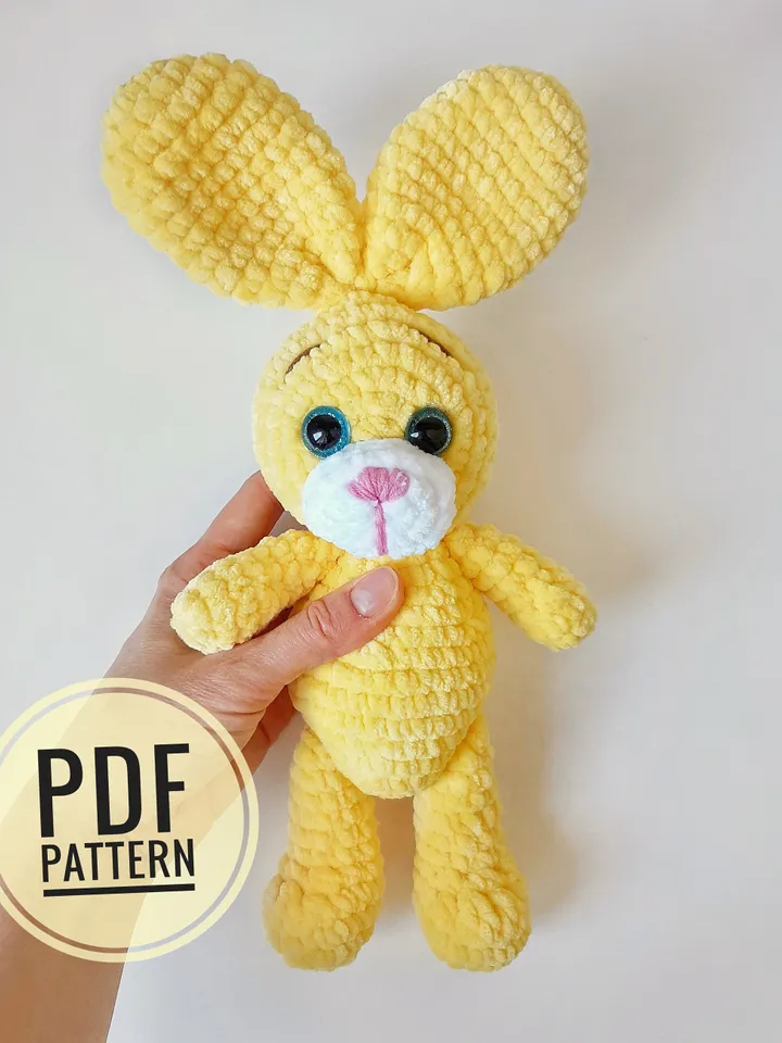 Crochet bunny pattern amigurumi olush animal