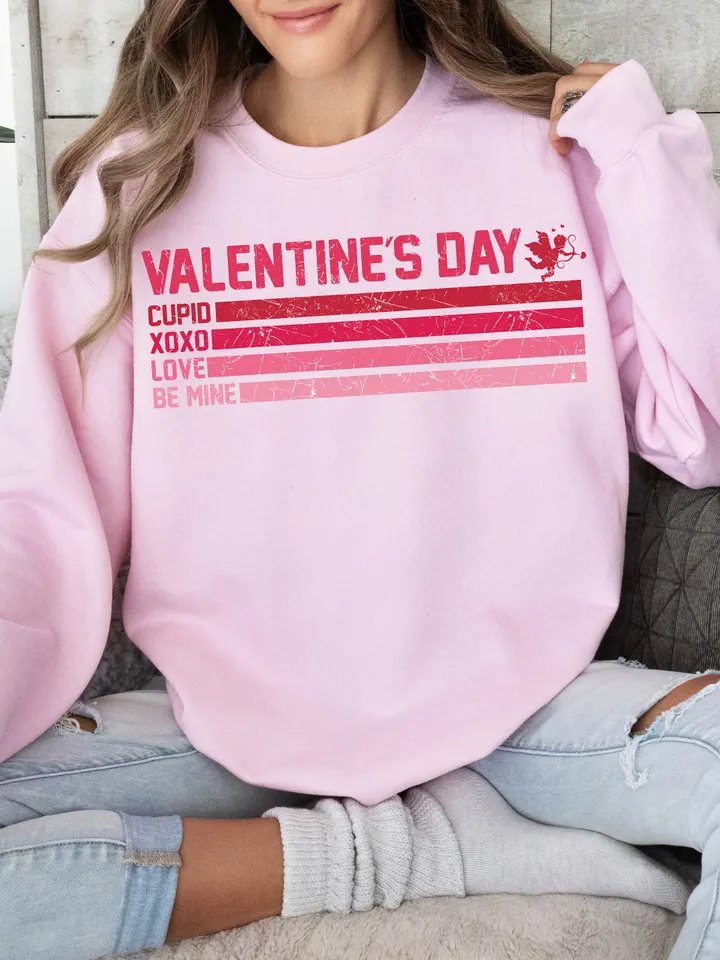 Valentine's Day SVG PNG Grunge Valentine’s Day Trendy Valentine Cut file, be mine cupid png, xoxo retro cut file, trendy vday tshirt