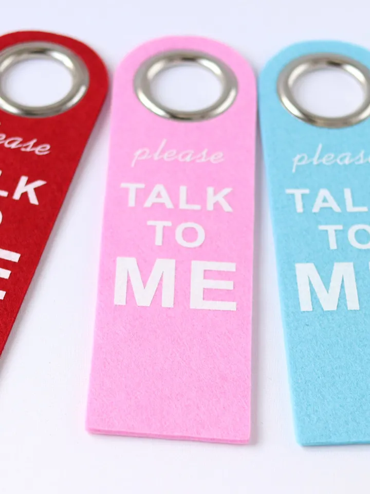 Door Hanger, Do Not Disturb Sign for Room Door, Felt Door Hanging Sign Personalized