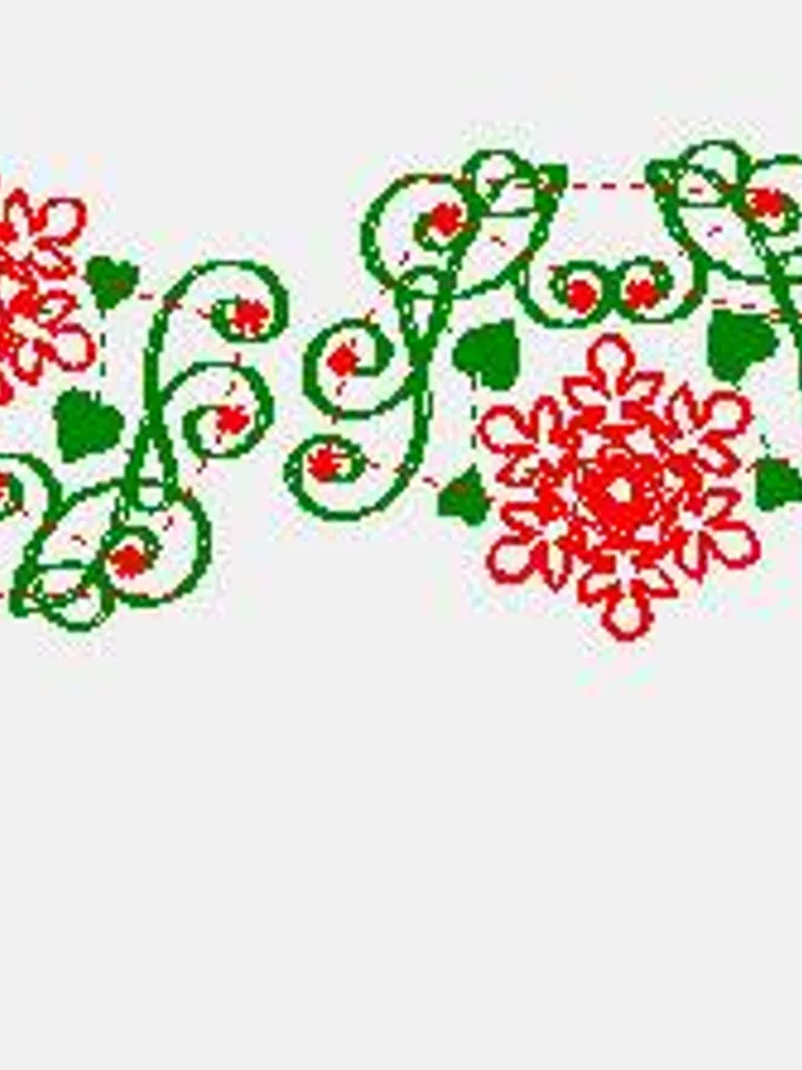 New Year set of panels and napkins Embroidery Design
