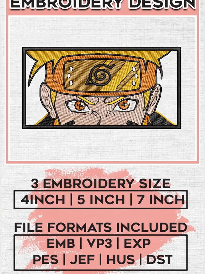 Naruto eyes embroidery design, Naruto embroidery, Anime design, Embroidery shirt, Embroidery file, Digital download EMB_ANIME_98