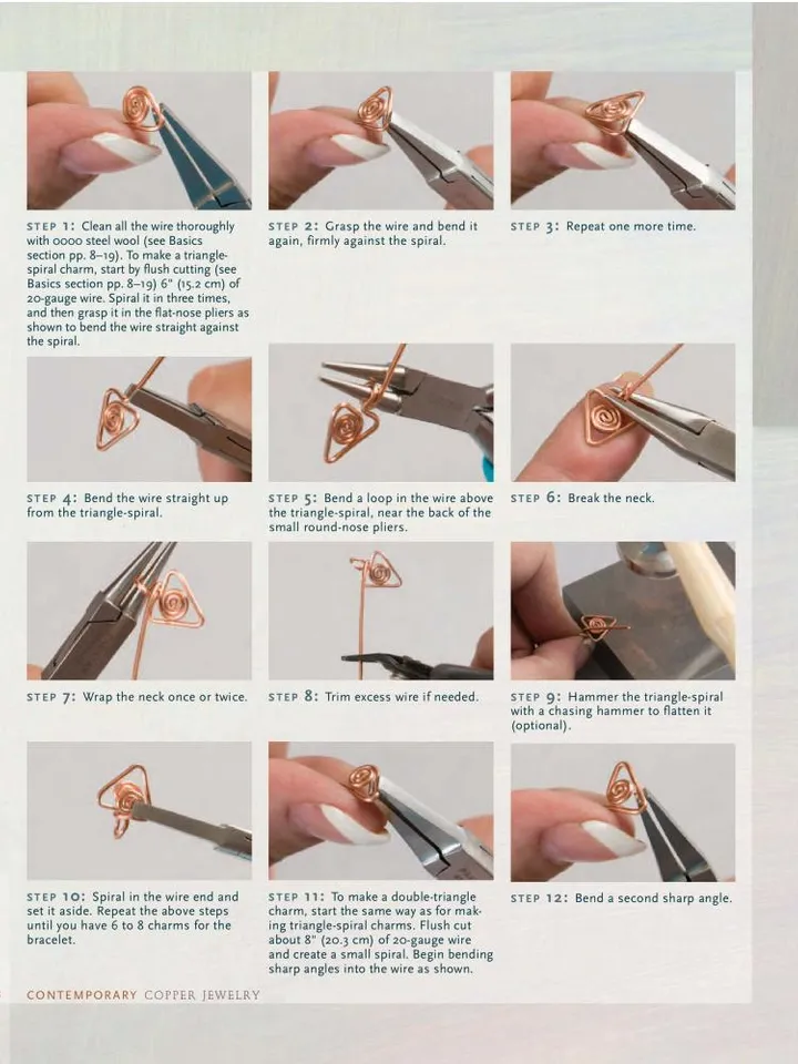 Contemporary Copper Jewelry: Step-by-Step Techniques and Projects