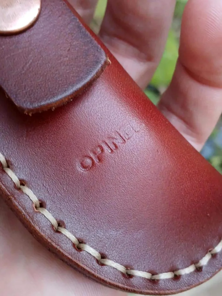 Leather Case for Opinel 7 8 knife, Knife Sheath for Opinel, PDF leather sheath, Belt Pouch holster, PATTERN, Handmade, easy and simple
