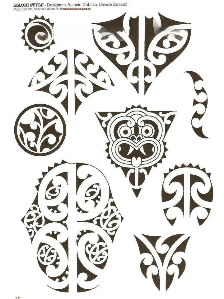 Tribal Maori and Polynesian