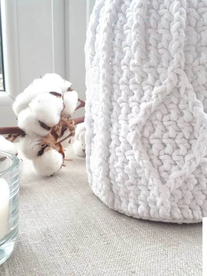 CROCHET PATTERN Jar Cozy crochet pattern pdf Jar Cover DIY Crochet cozy pattern digital crochet gift crochet kitchen decor pattern pdf