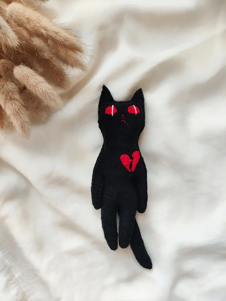 Haloween cat.Interior toy