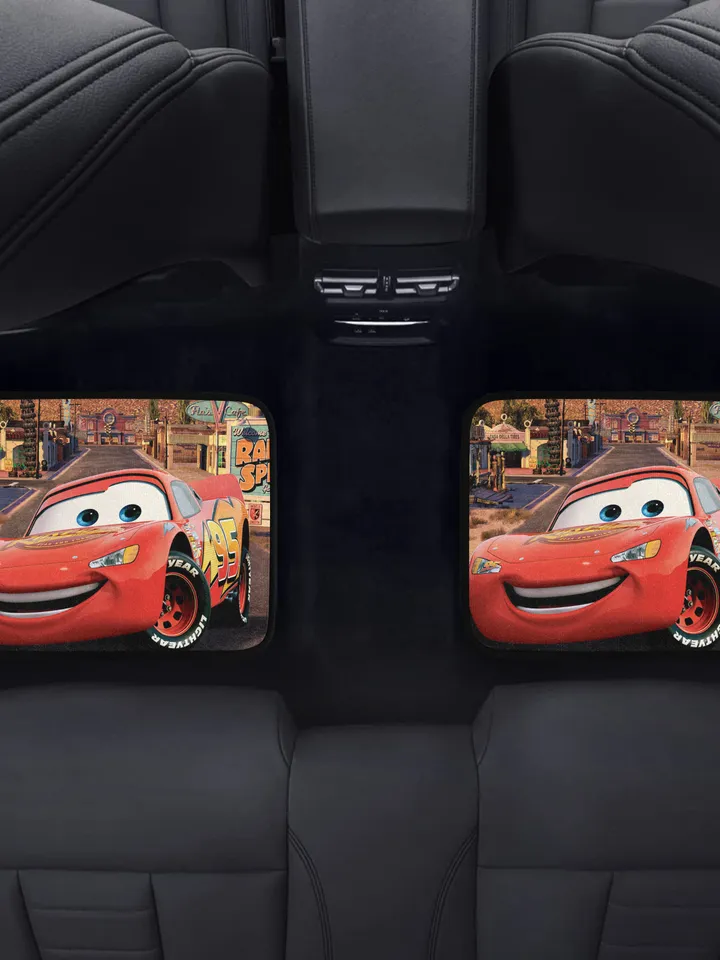 Lightning McQueen Cars Back Car Floor Mats Set of 2