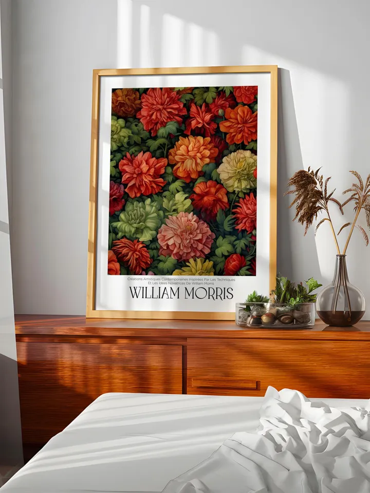 William Morris Wall Art, Vintage Botanical Print, Floral Poster Arts Decor, Digital Download, William Morris Print Digital Download AA15