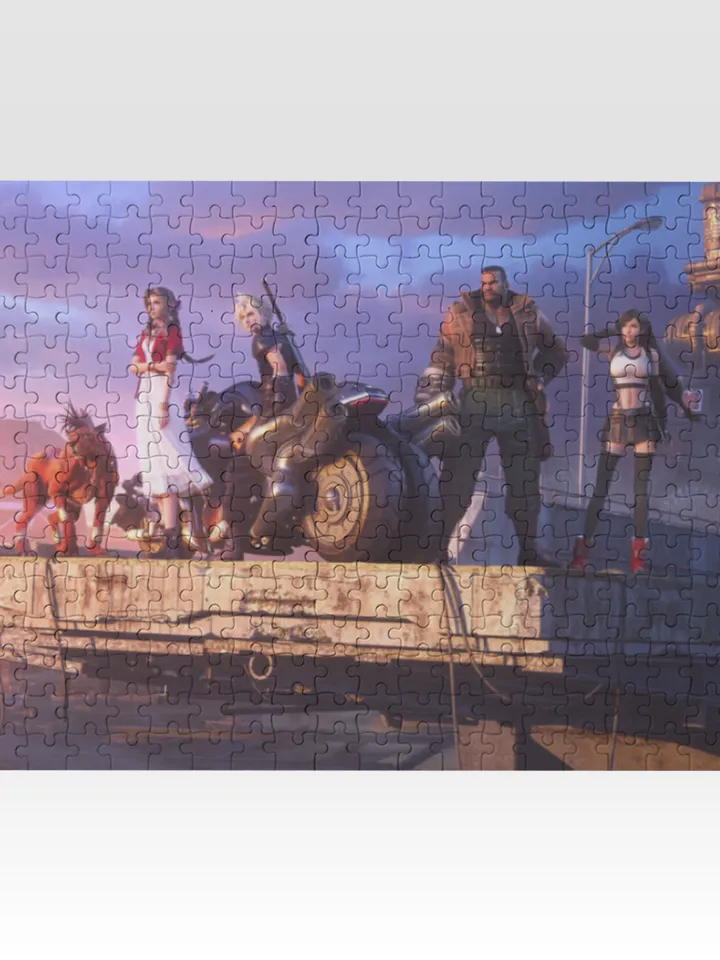 Final Fantasy Jigsaw Puzzle Wooden