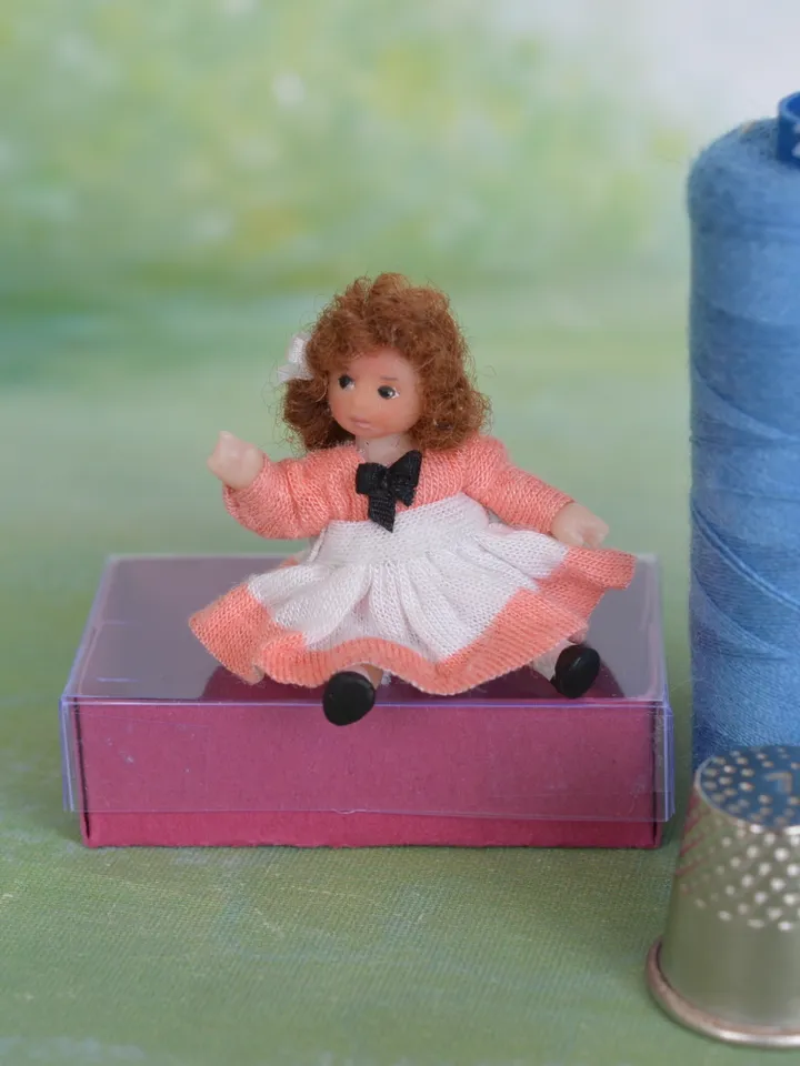 Miniature toy doll in 24th scales