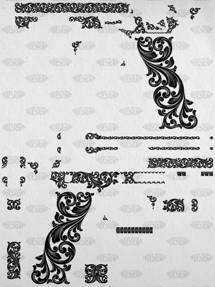 VECTOR DESIGN IWI Jericho 941 FS9 Scrollwork