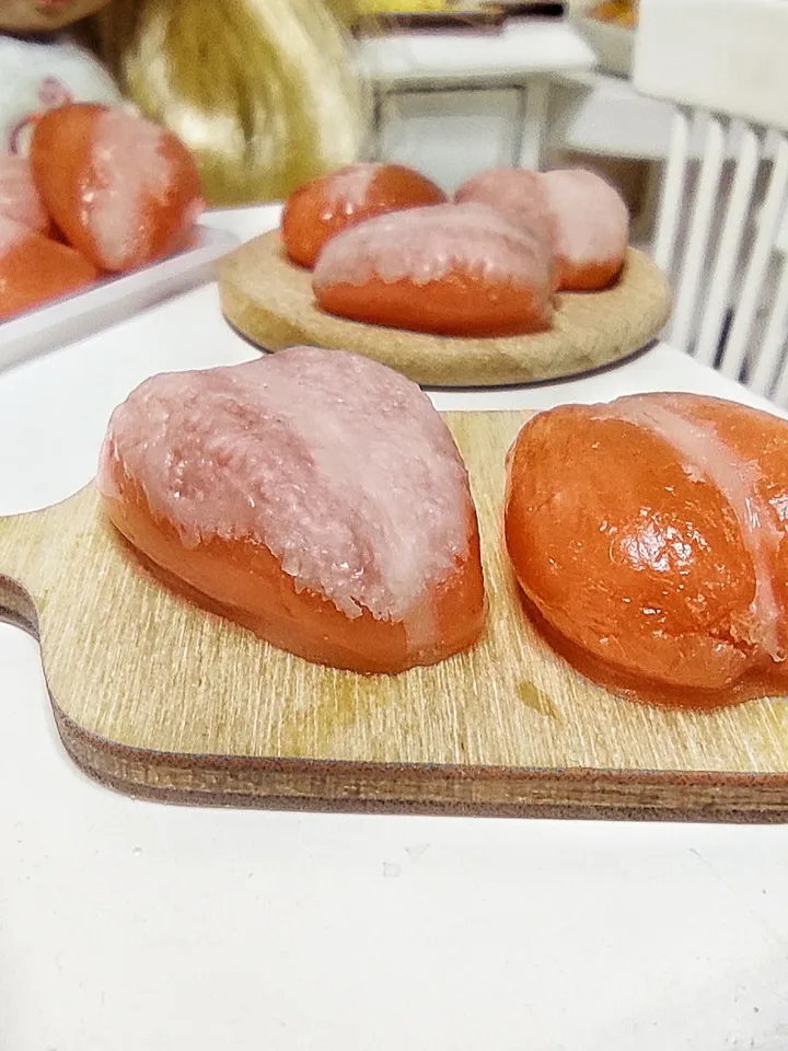 Realistic miniatures for doll houses - polymer clay poultry meat - meat board - miniature - food for dolls - mini food