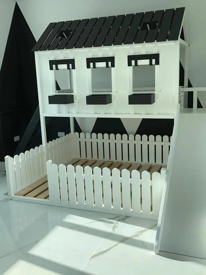 Handmade Inspired Toddler | Furniture & Toys Children's modern Bed Playhouse