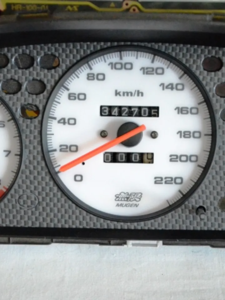 Gauge Faces Overlay kit Mugen style for Honda Civic Ek EJ 96-00 OEM