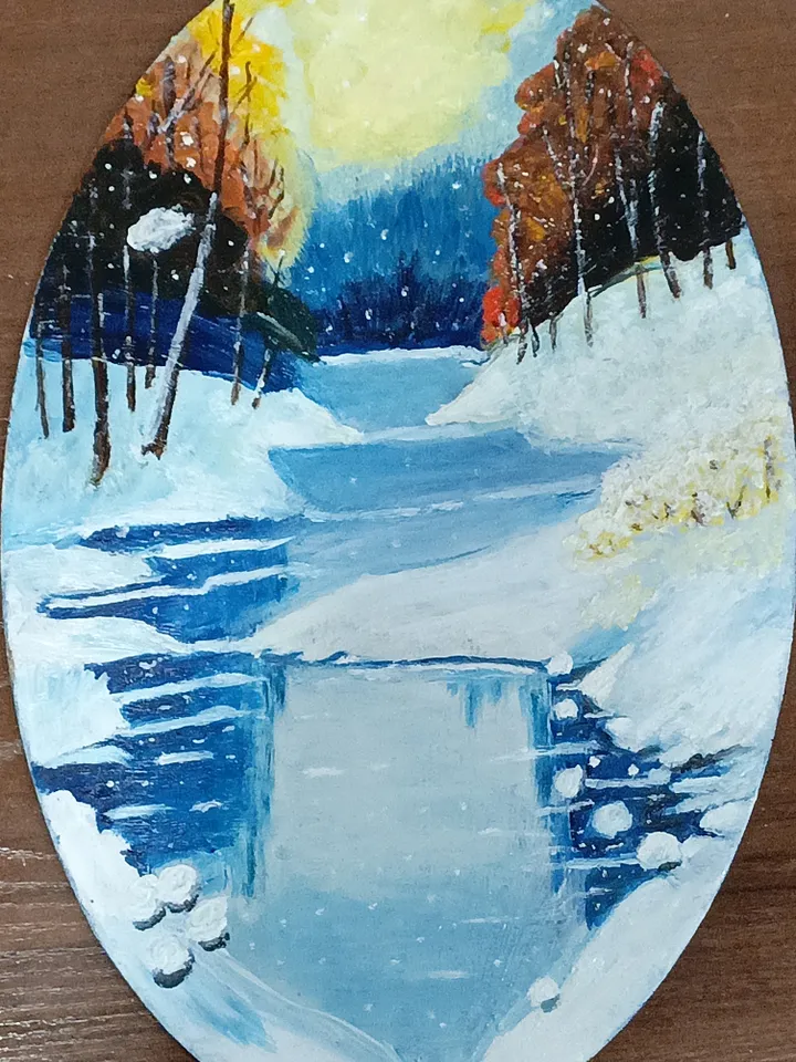 Winter river