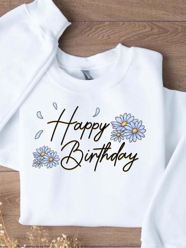Happy birthday sublimation design PNG clipart birthday day