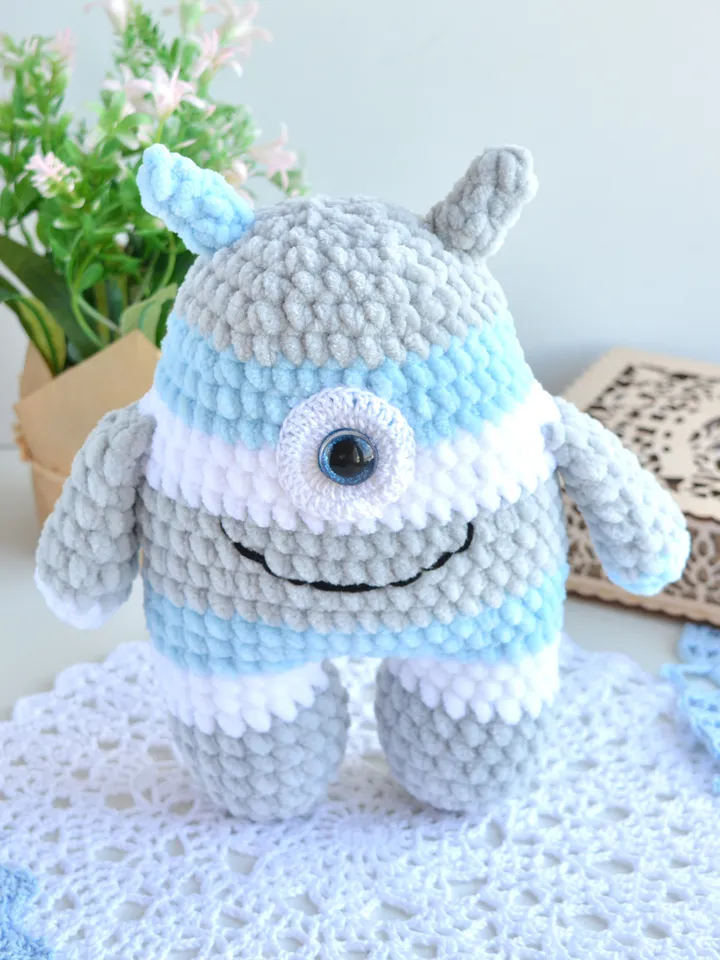 Monsters crochet pattern, Amigurumi crochet pattern PDF