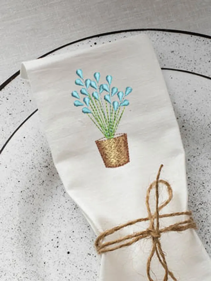 Flax Flowers