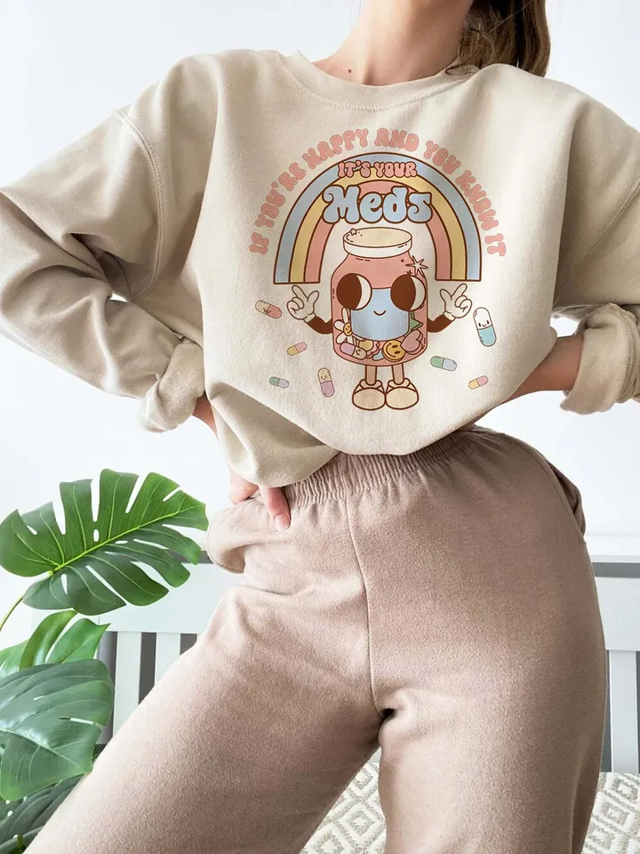 Mental Health PNG | Digital Design | Happy Png | Sublimation | Cute png | retro png | Shirt Designs |Sublimation PNG | Graphic |